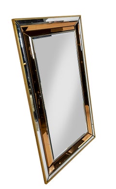 Miroir mural Mid-Century