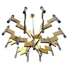 Mid-Century Italian Chandelier by Sciolari, circa 1970