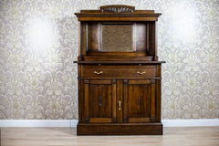 Oak Wood & Veneer Sideboard From the Interwar Period