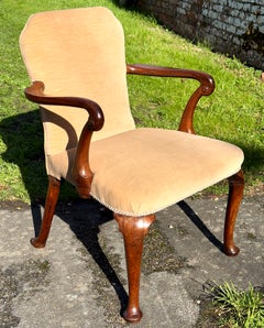 George I Walnut Armchair