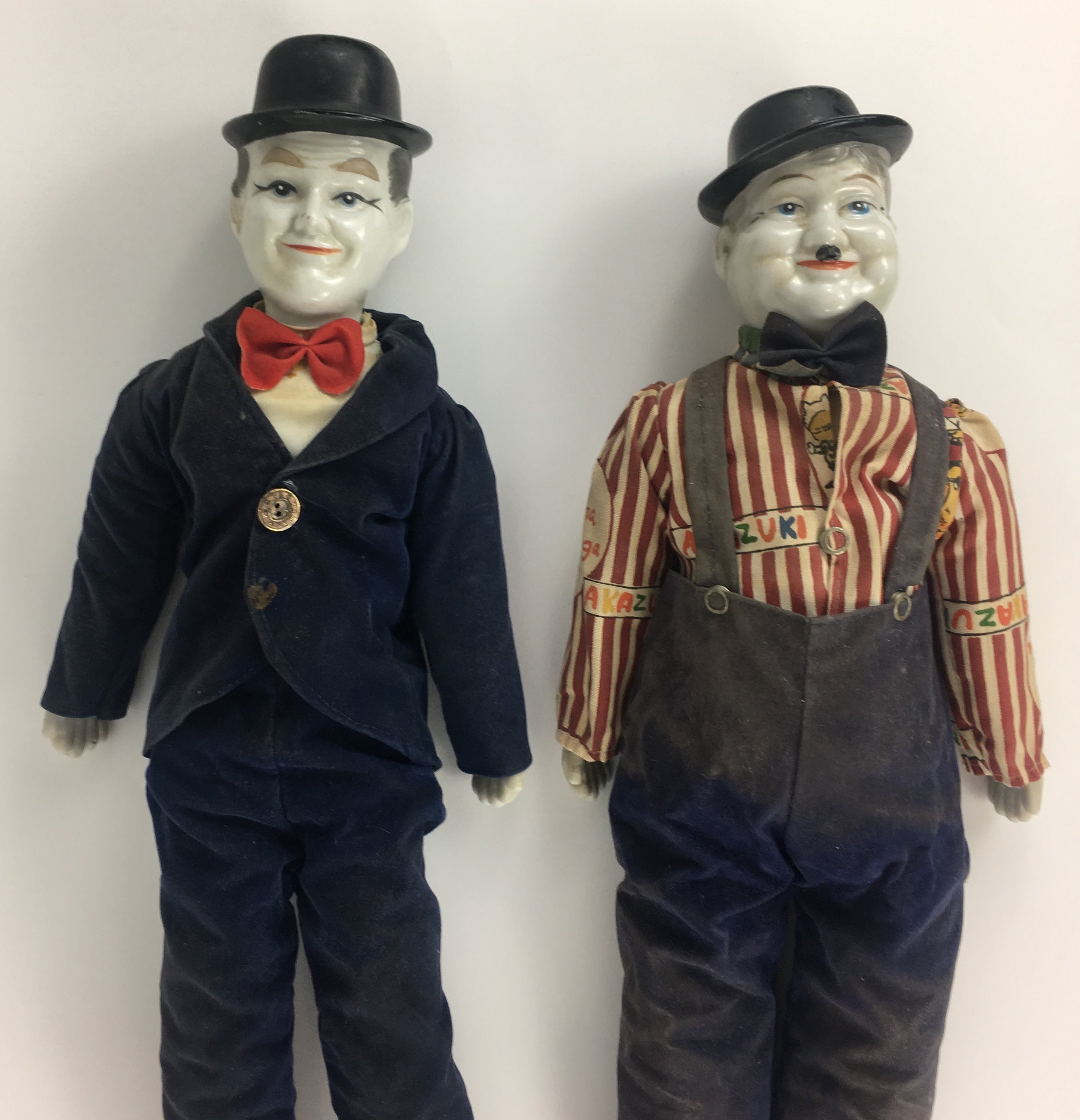 VINTAGE LAUREL AND HARDY COMEDY CLASSICS ENAMEL COLLECTIBLE PIN RARE VERY COOL