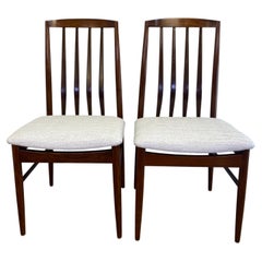 Pair of Mid‑Century Modern "Eva" Dining Chairs by Niels Koefoed