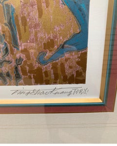 Contemporary Art Large Framed Print Ting Shao Kuang AP