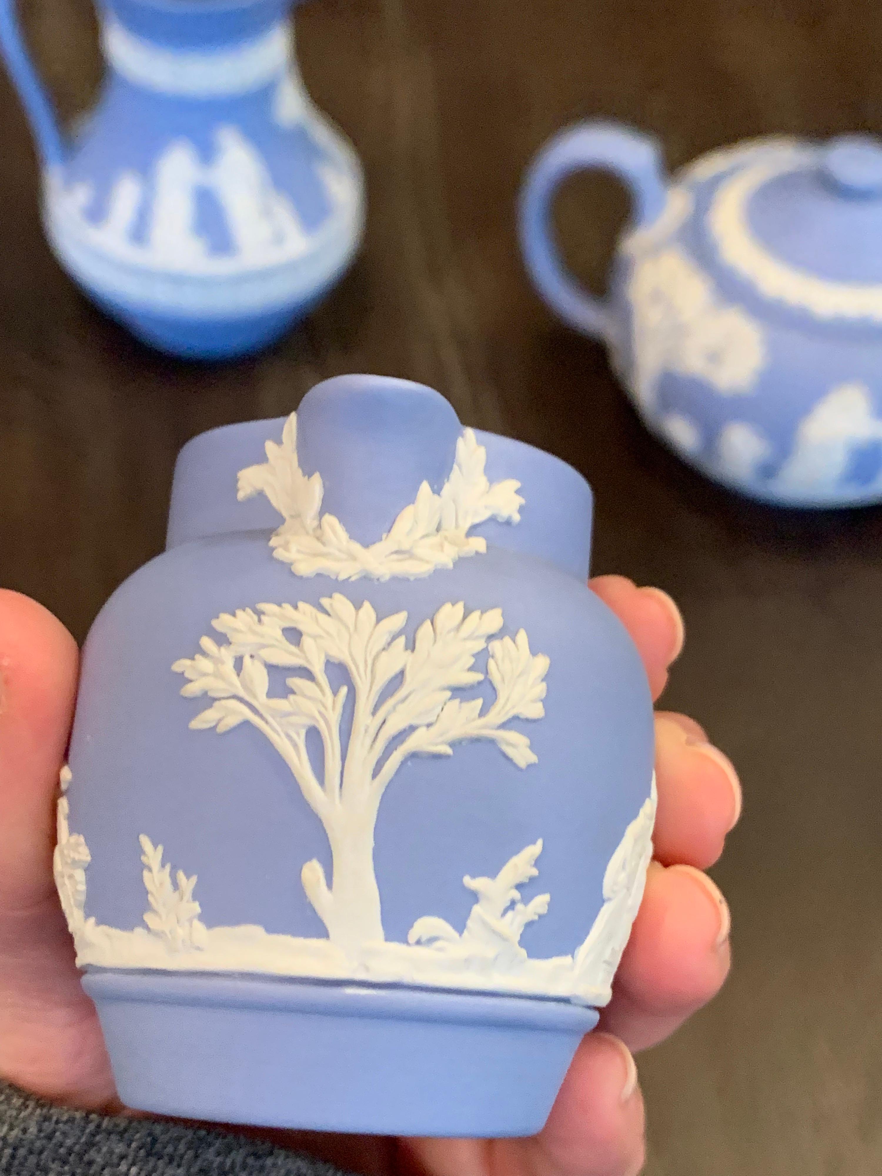 wedgwood jasperware tea set