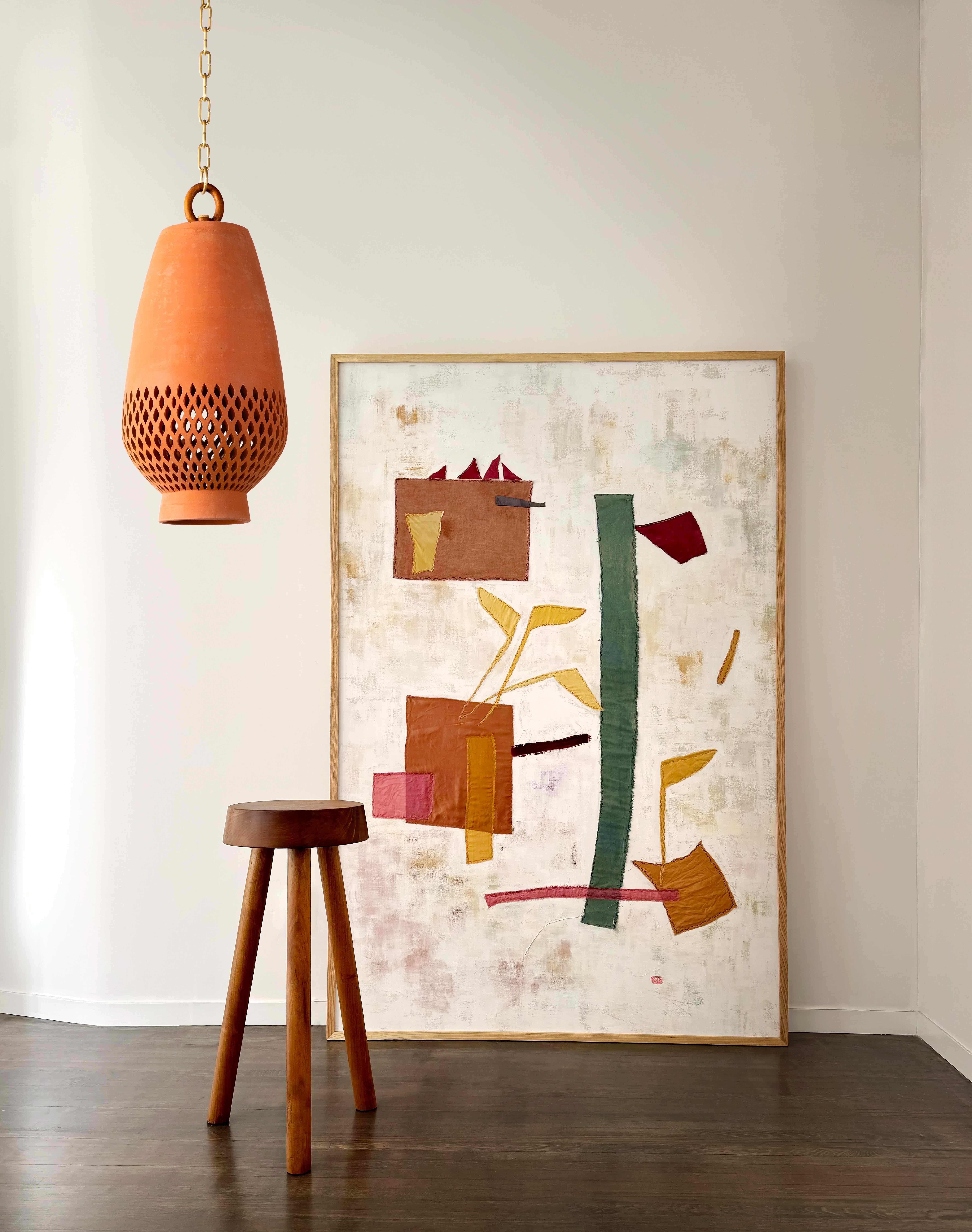 These glass lanterns are made in a generations-old workshop in Granada, Spain. Each pendant light is hand forged, and reflects the influence of Moorish design that can be observed throughout the region.

With their multitude of diamond-shaped panes