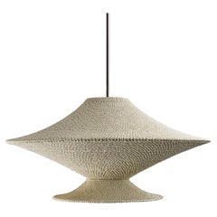 JUPE Lampe pendante Ø50cm/19.7in, Crocheté à la main en 100% coton égyptien