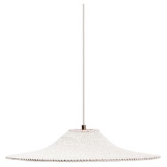 BAMBOO SS01 Pendant Light Ø50cm / 19.7in, Hand Crocheted in Bamboo Paper