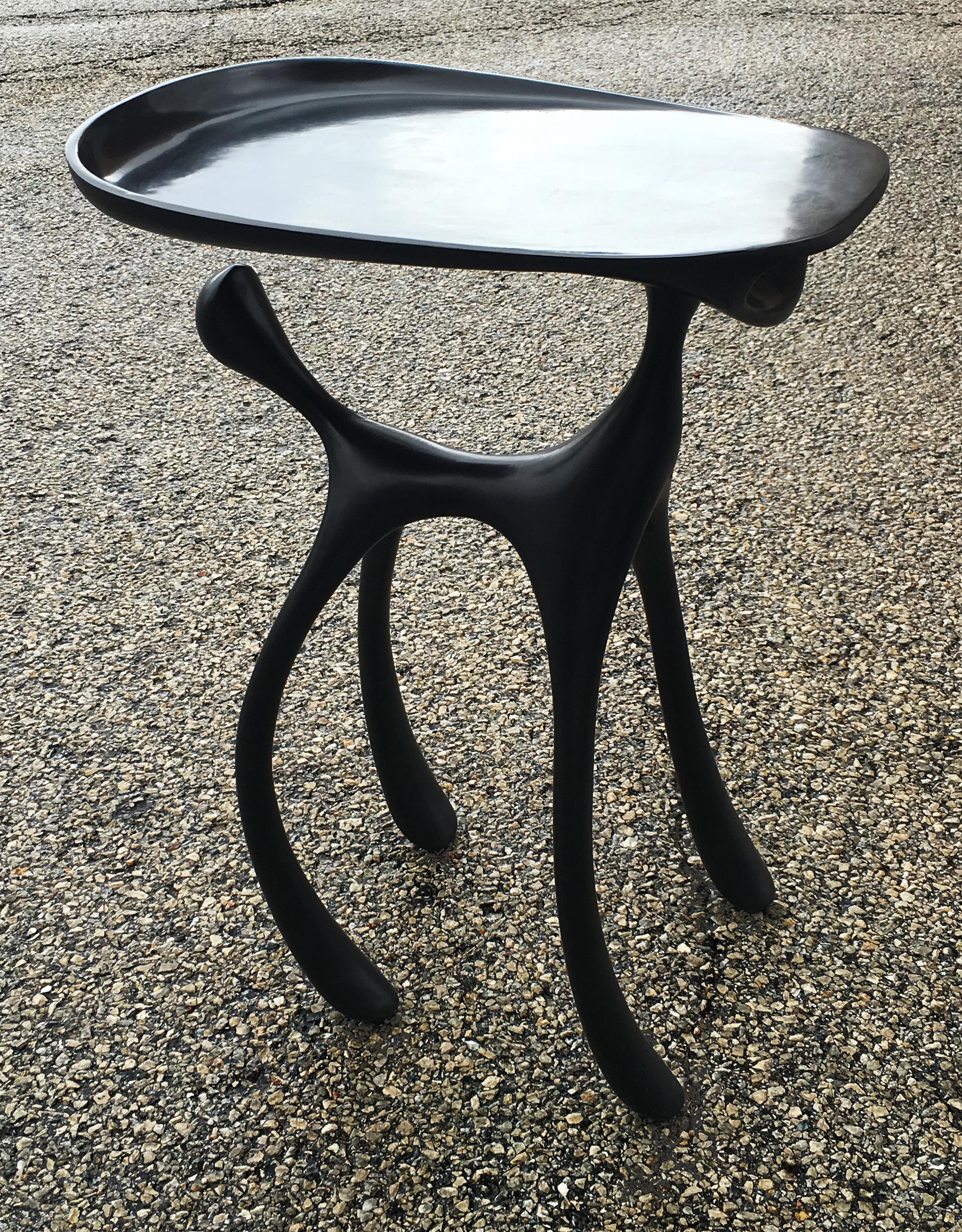 Creature Side Table /Occasional Table/Cast Aluminum/Burnished, Jordan Mozer, 2008 For Sale 9