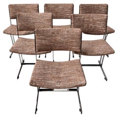 Set di 6 della Mid-Century Merrow Assoc. Sedie da pranzo di Richard Young, Inghilterra, 1970