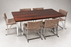 Set di 6 della Mid-Century Merrow Assoc. Sedie da pranzo di Richard Young, Inghilterra, 1970