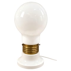 Postmodern Oversized Light Bulb Table / Floor Lamp, Italian, 1970s