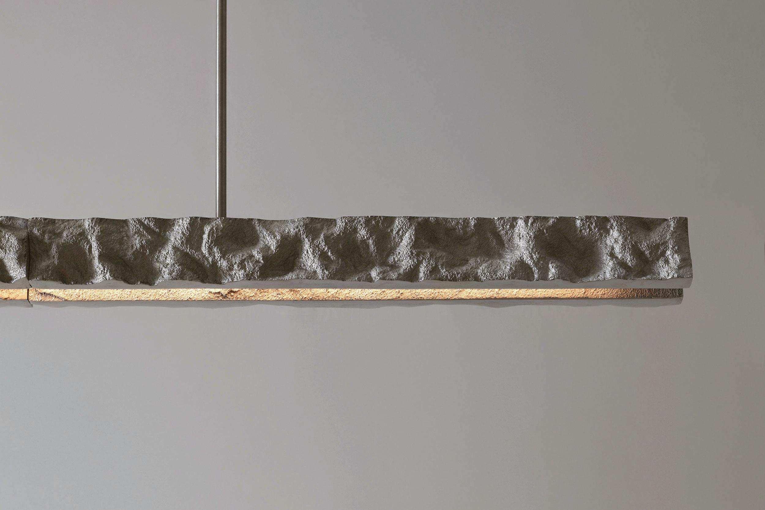 CARST Pendant Triple, LED Light Fixture, solid textured cast Aluminium In New Condition For Sale In Broadmeadows, Victoria