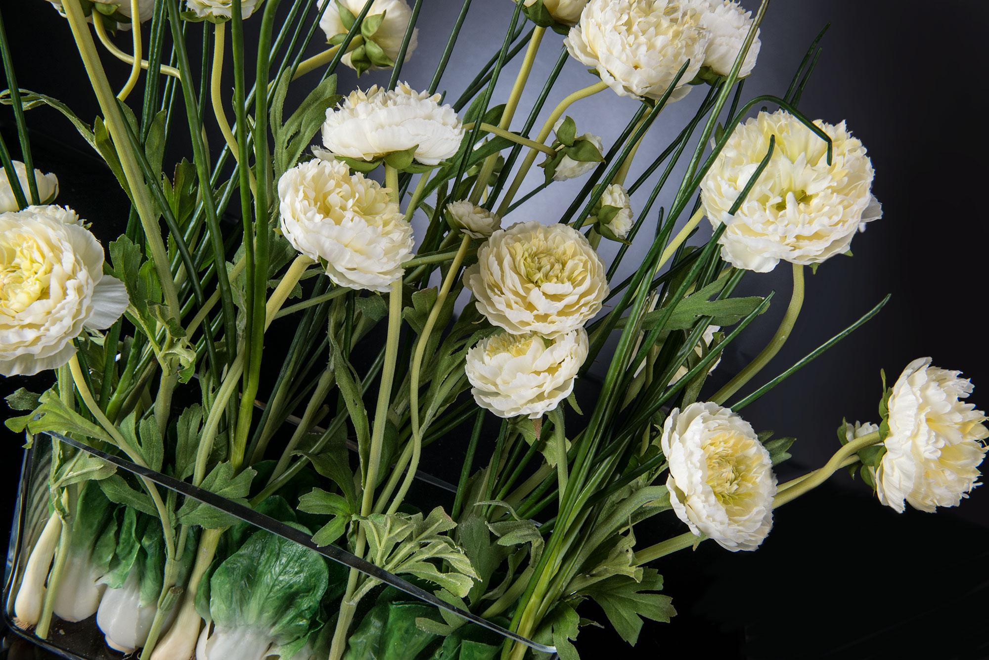 Eternity Rechteckige Vase Zante Set Arrangement:: Blumen:: Italien im Zustand „Neu“ im Angebot in Treviso, Treviso