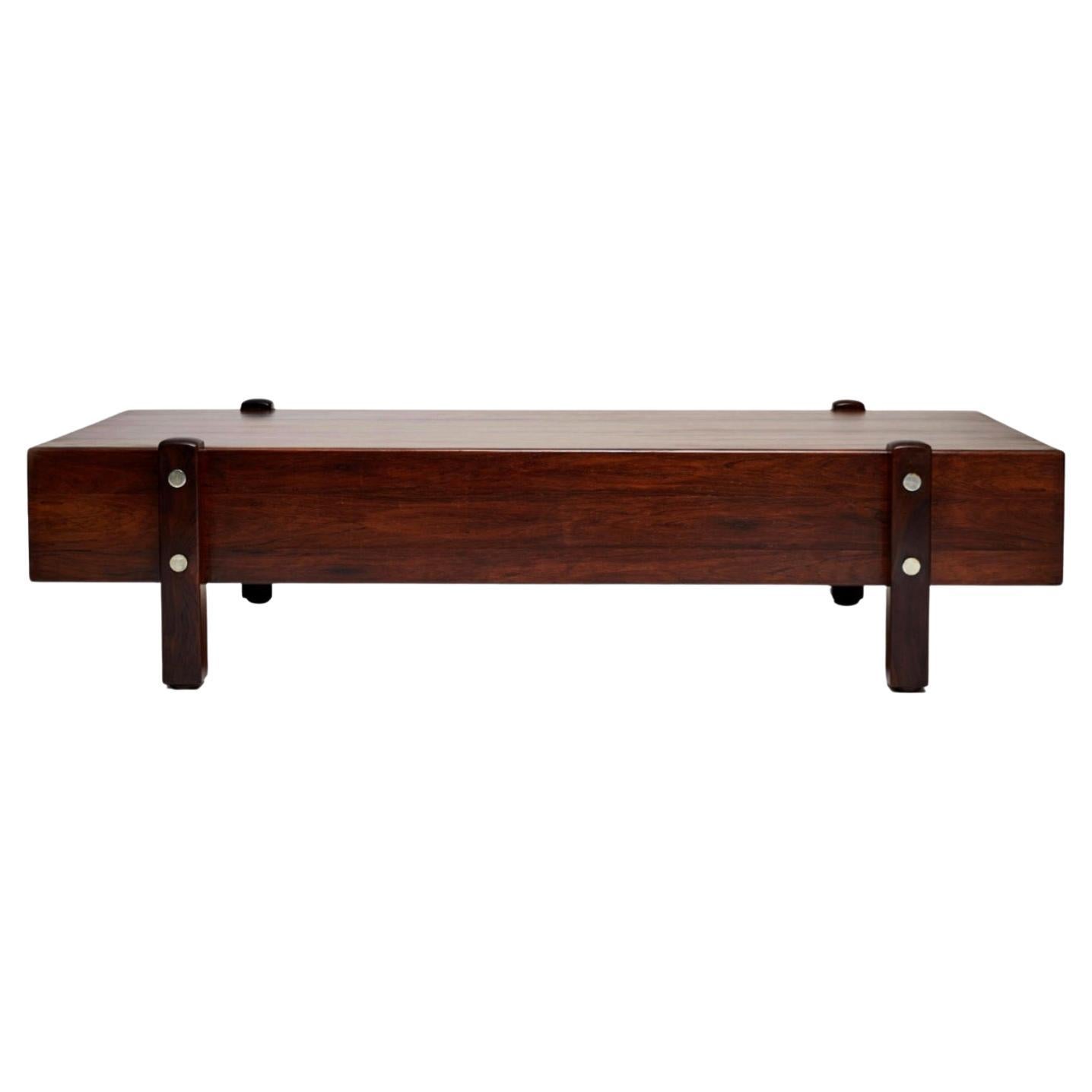 Sergio Rodrigues Eleh Jacaronda Coffee Table or Bench, Brazil, 1960s