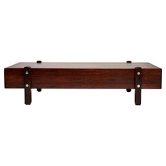 Sergio Rodrigues Eleh Jacaronda Coffee Table or Bench, Brazil, 1960s