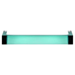 Kartell x Laufen Blue-Green Wall-mounted Lucite Towel Rail, Italy