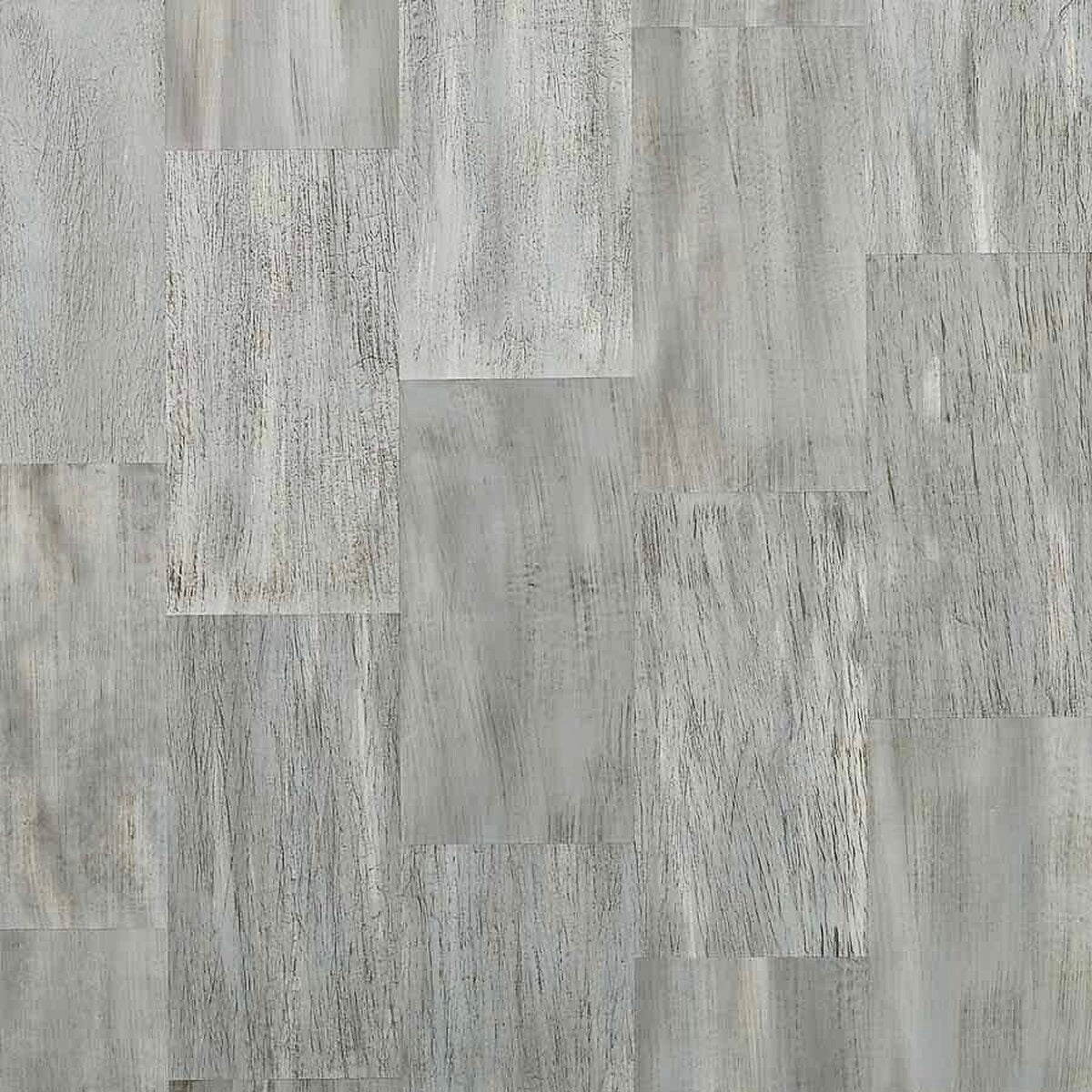 Phillip Jeffries Specialty Ox Horn, Gray Wood Wallcovering, Handmade, PJ 2904 For Sale