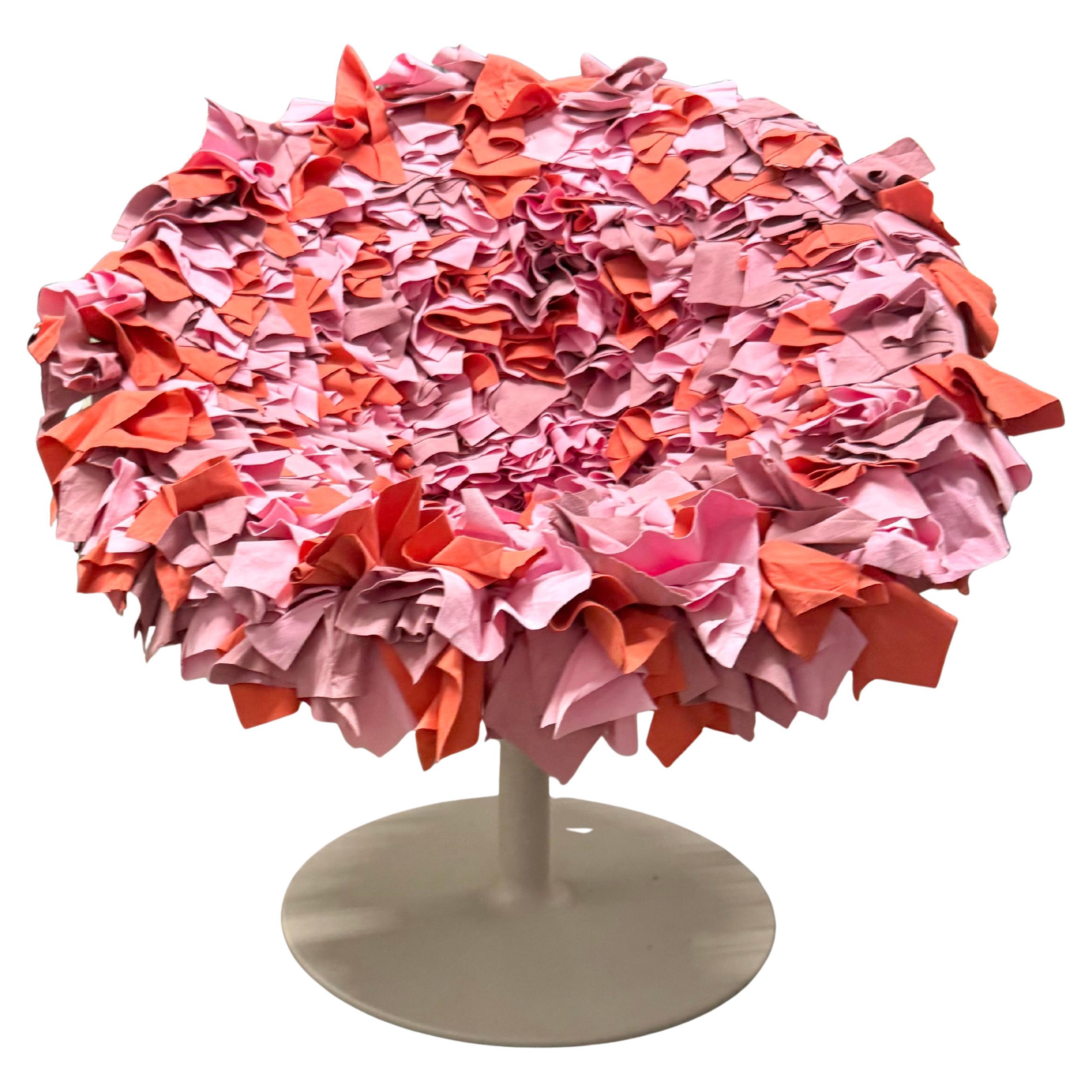 Silla Bouquet Lounge, Rosa Antico, Tokujin Yoshioka, Moroso, Italia, 2008.