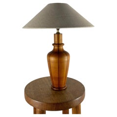 Lampe de table ébéniste des années 1950