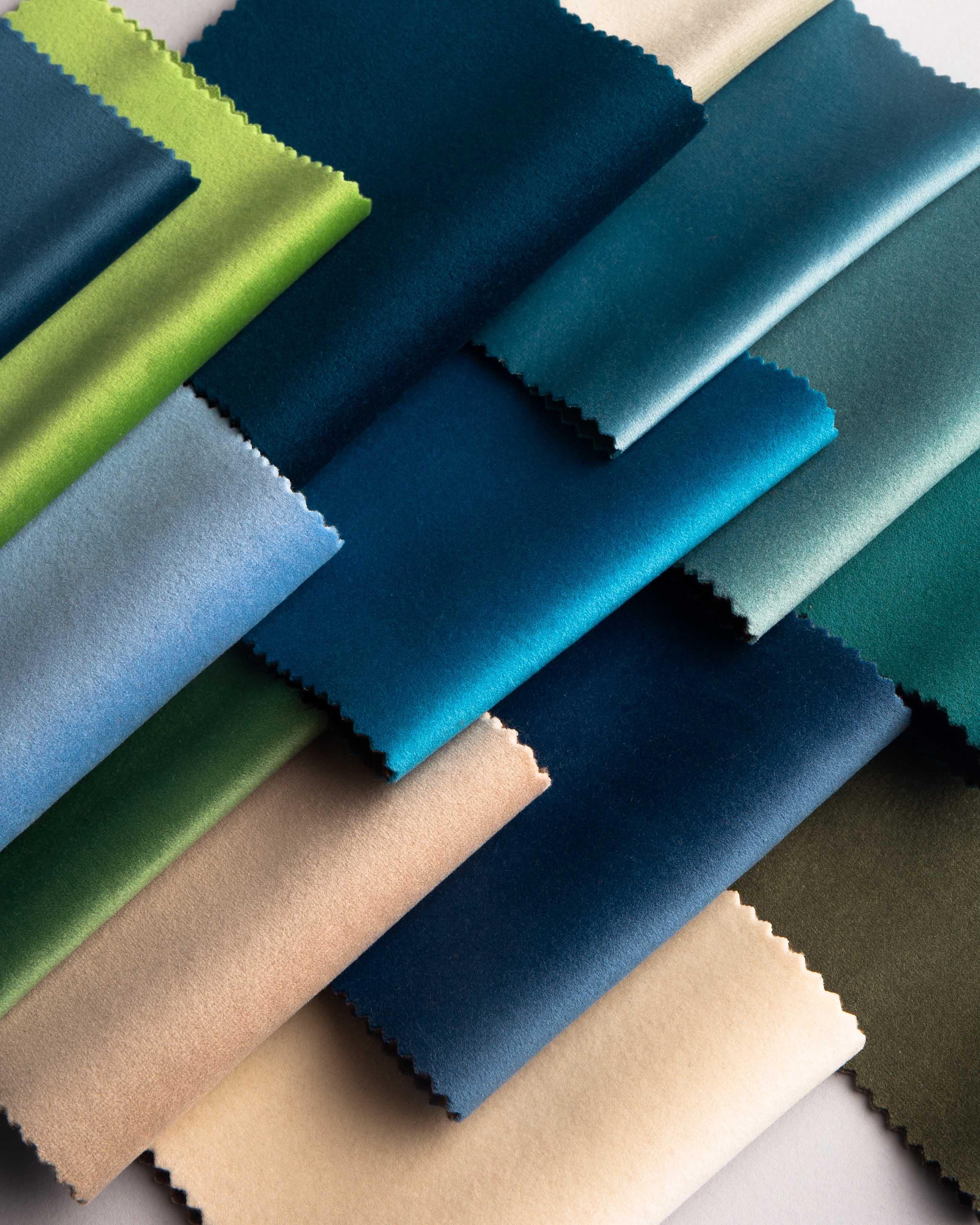 Puf moderno Flock de terciopelo Kvadrat Gentle by NOOM en venta 9