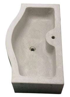Cuvette d'évier classique en marbre de Carrare