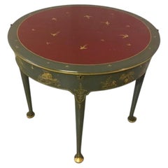 Chinoiserie Lacquer Games Side Table
