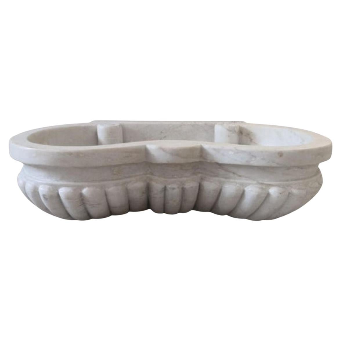 Classical Solid Marble Sink Basin
