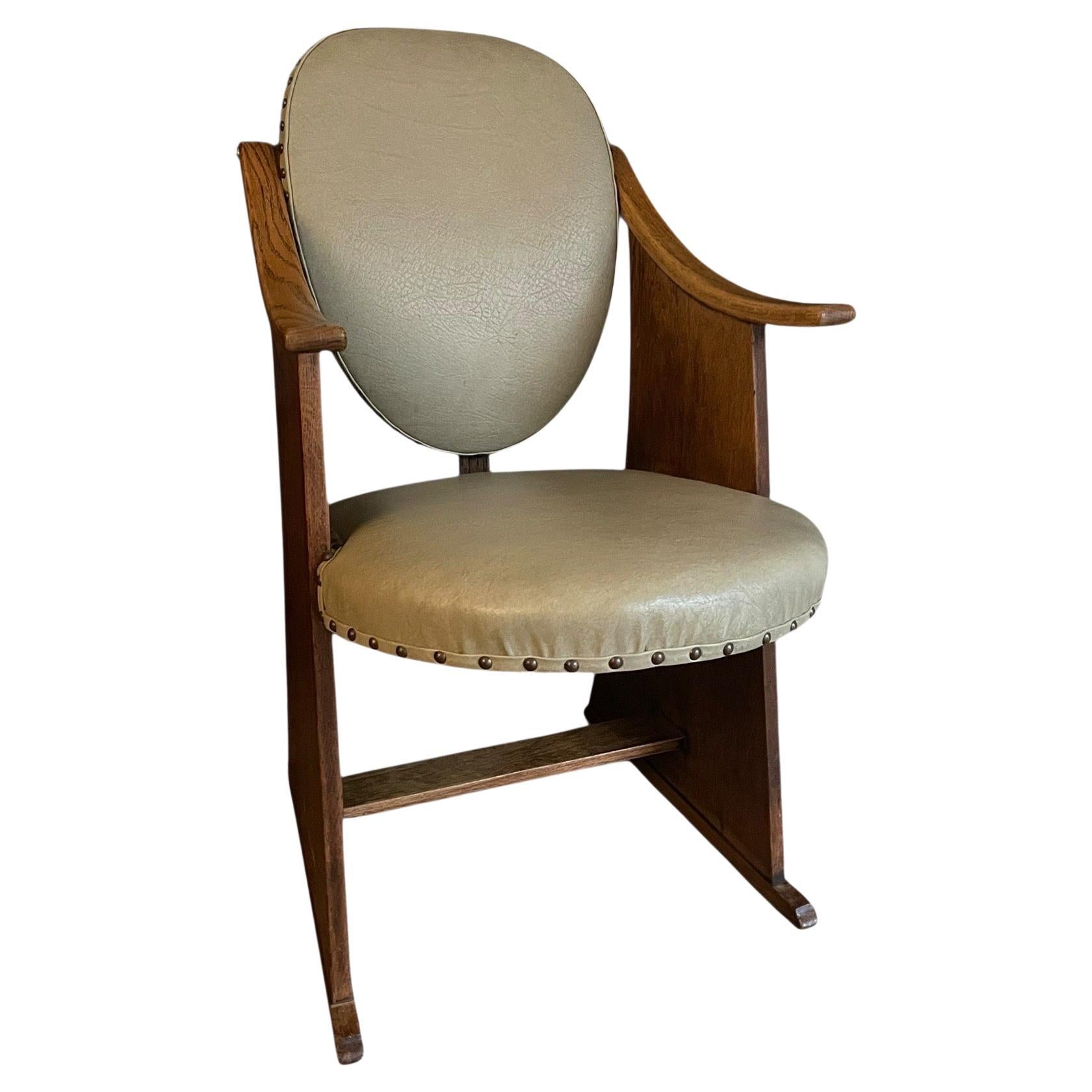 Fauteuil ouvert Art Déco