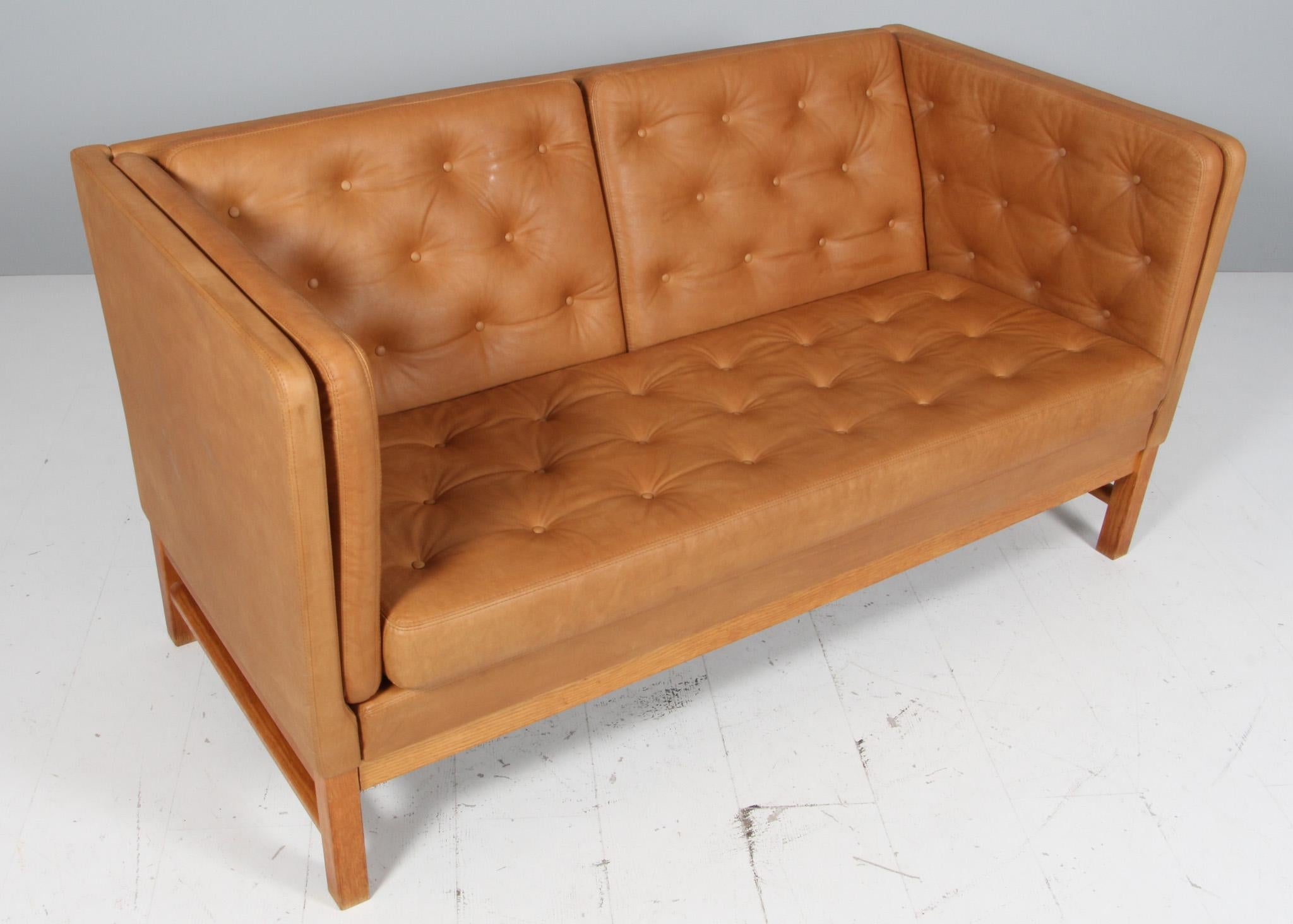 Danish Erik Jørgensen Two-Seat Sofa, model EJ315. New upholstered For Sale