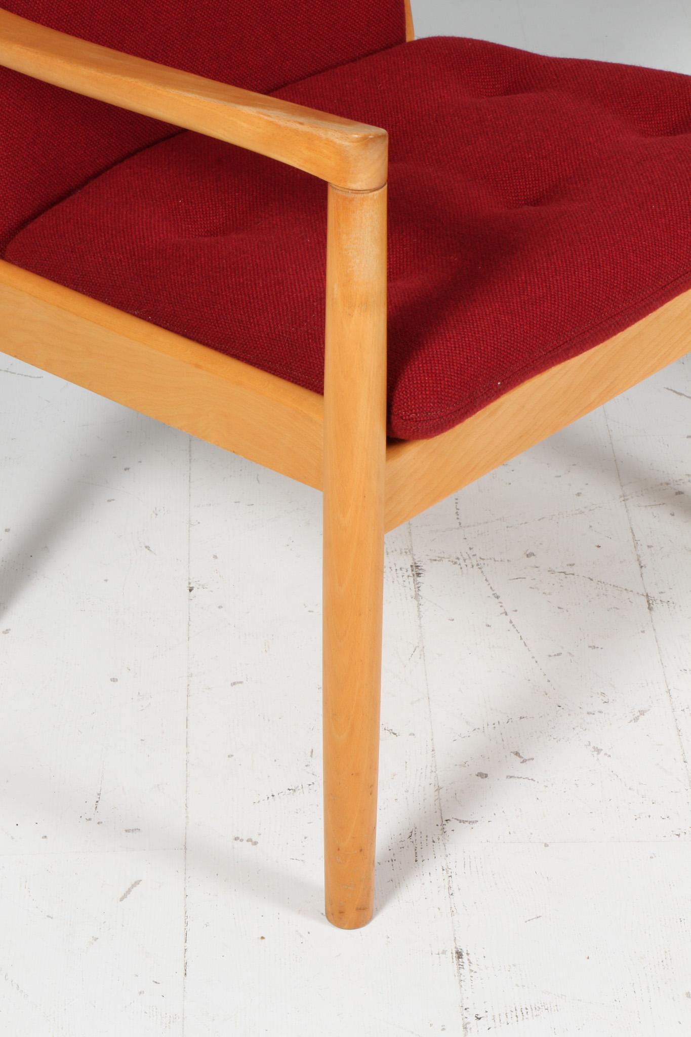 Poltrona o salotto Hans J. Wegner, Hallingdal di Kvadrat. Modello 1788 In condizioni buone in vendita a Esbjerg, DK