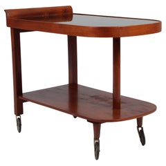 Table plateau Art Déco en acajou, 1930 Danemark