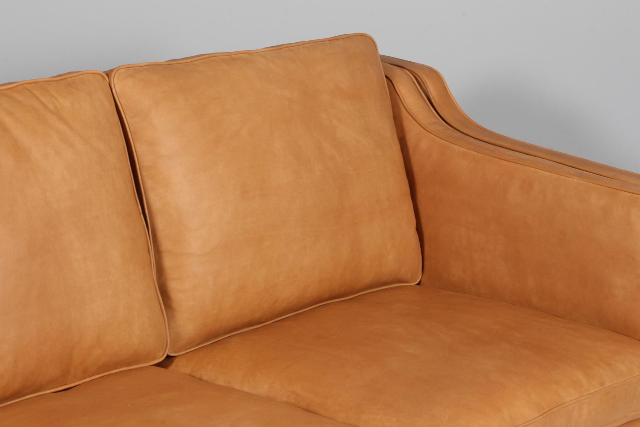 Børge Mogensen Three-Seat Sofa, Model 2213 In Excellent Condition For Sale In Esbjerg, DK