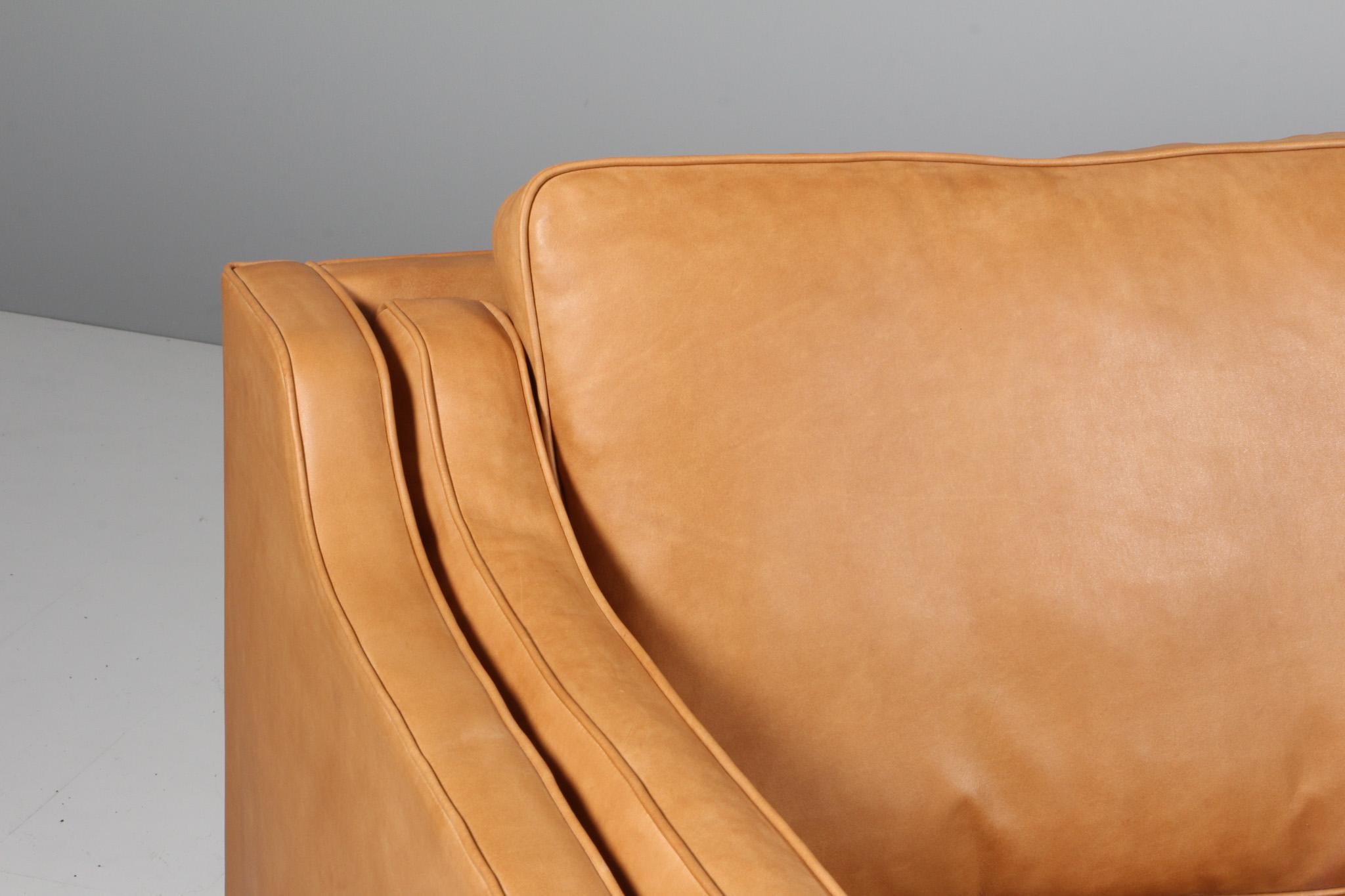 Danish Børge Mogensen Three-Seat Sofa, Model 2213 For Sale
