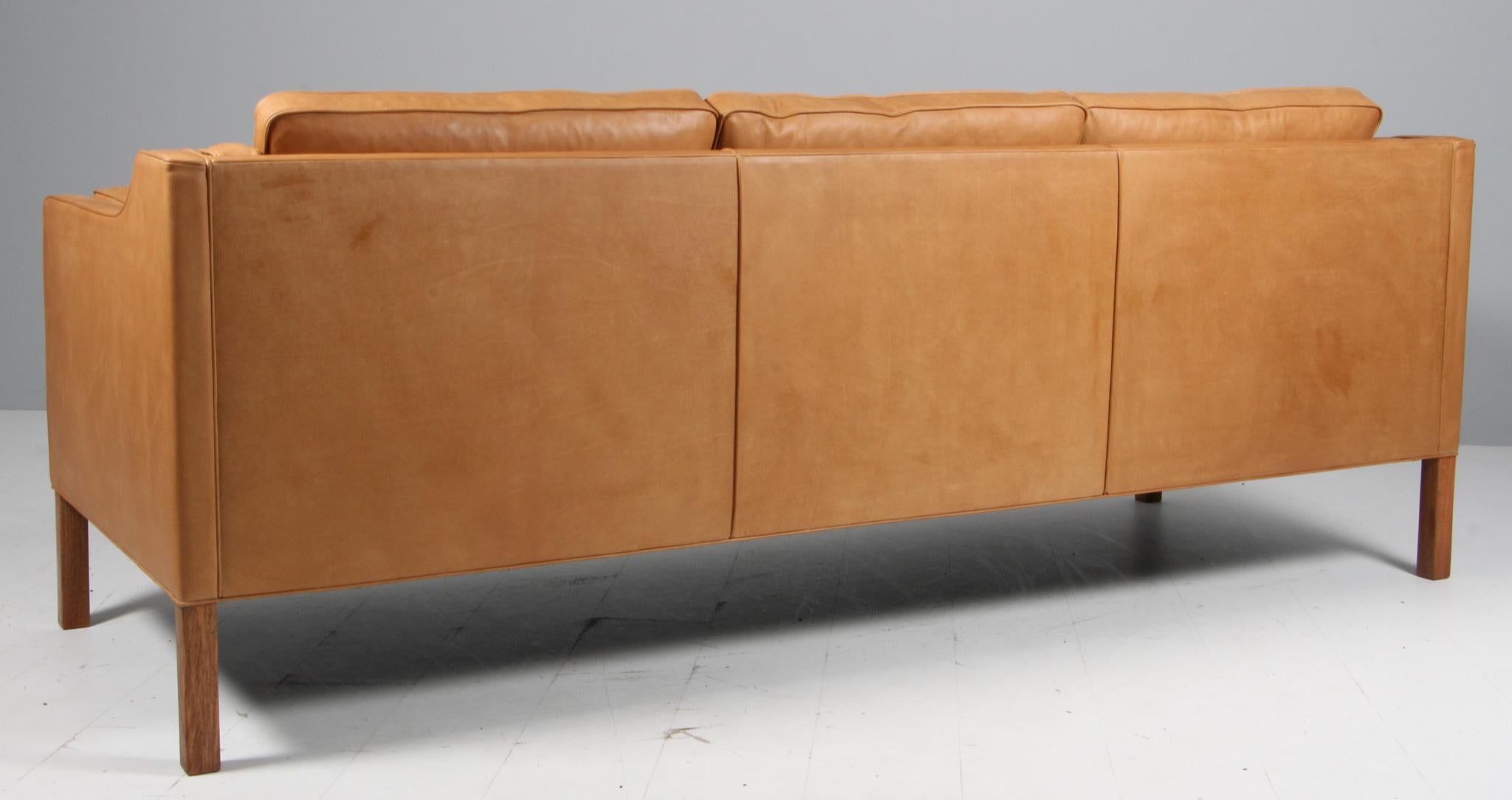 Børge Mogensen Three-Seat Sofa, Model 2213 For Sale 1