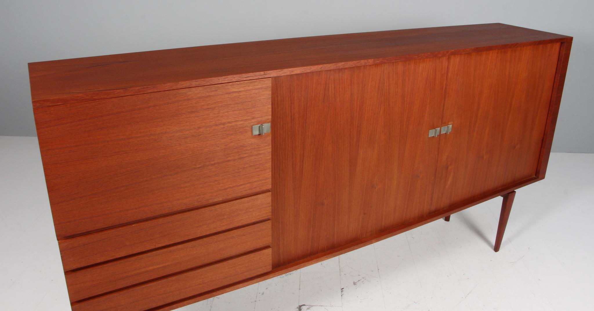 Scandinavian Modern Henry Walther Klein Scandinavian Midcentury teak Sideboard, 1950s For Sale
