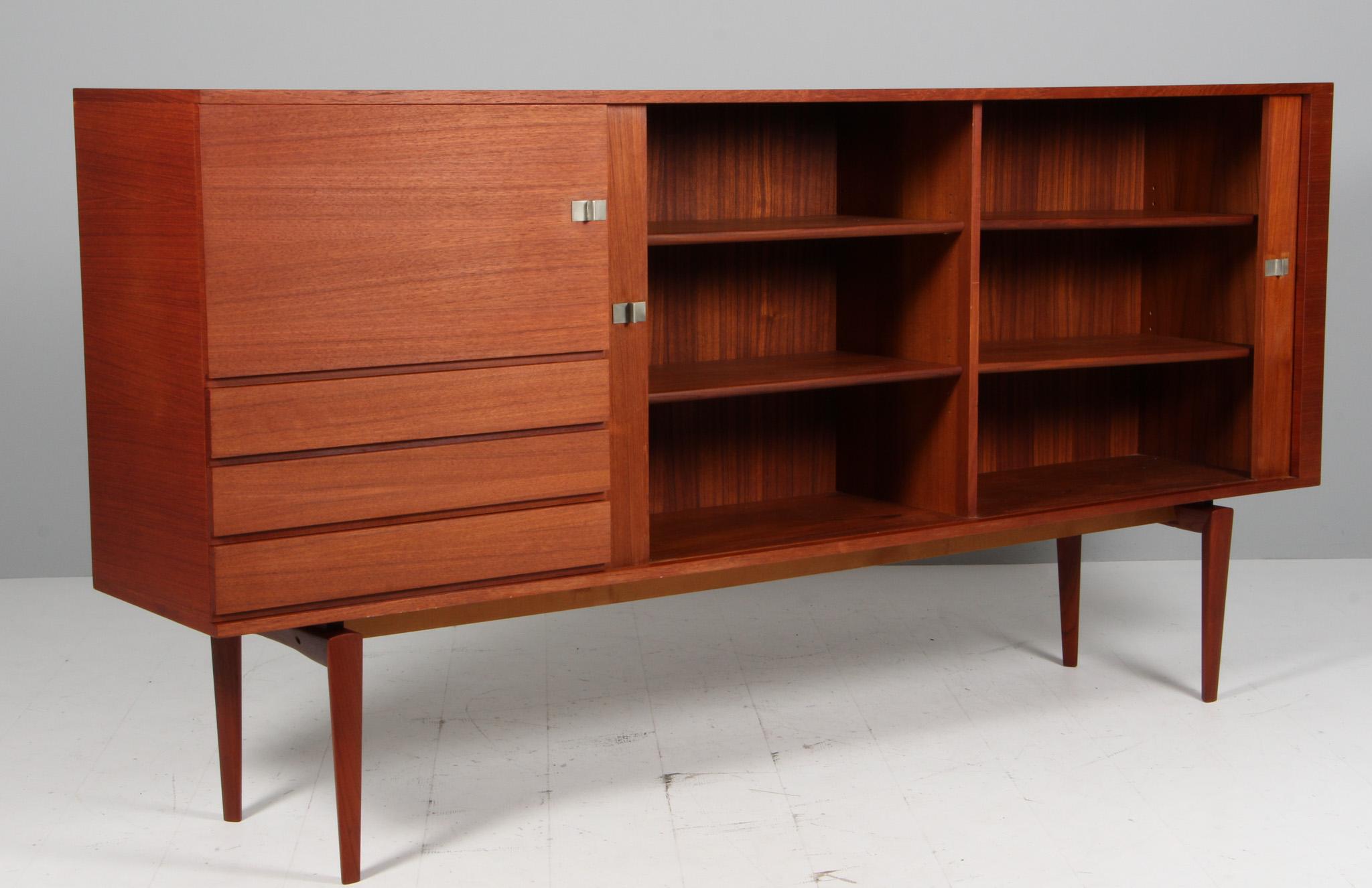 Teak Henry Walther Klein Scandinavian Midcentury teak Sideboard, 1950s For Sale
