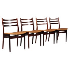 Danish Cabinetmaker, Set of Four dining Chairs
