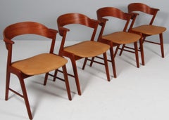Kai Kristiansen Set of Four Teak Dining Chairs