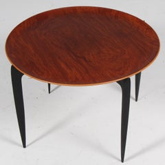 H. Engholm & Svend Åge Willumsen Tablett Tisch aus Teakholz, 1960er Jahre