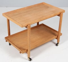 Barwagen „Poul Hundevad“ aus teilweise massiver Eiche, 1960er Jahre, Dänemark.