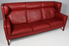 Børge Mogensen Dreisitzer-Sofa „Kupe“, 2293, Originalpolsterung