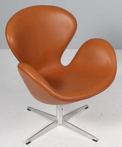 Arne Jacobsen Swan Chair, with tilt, 1960's Denmark