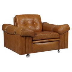 Danish furnituremaker lounge chair in brutalist style, Denmark 1970s