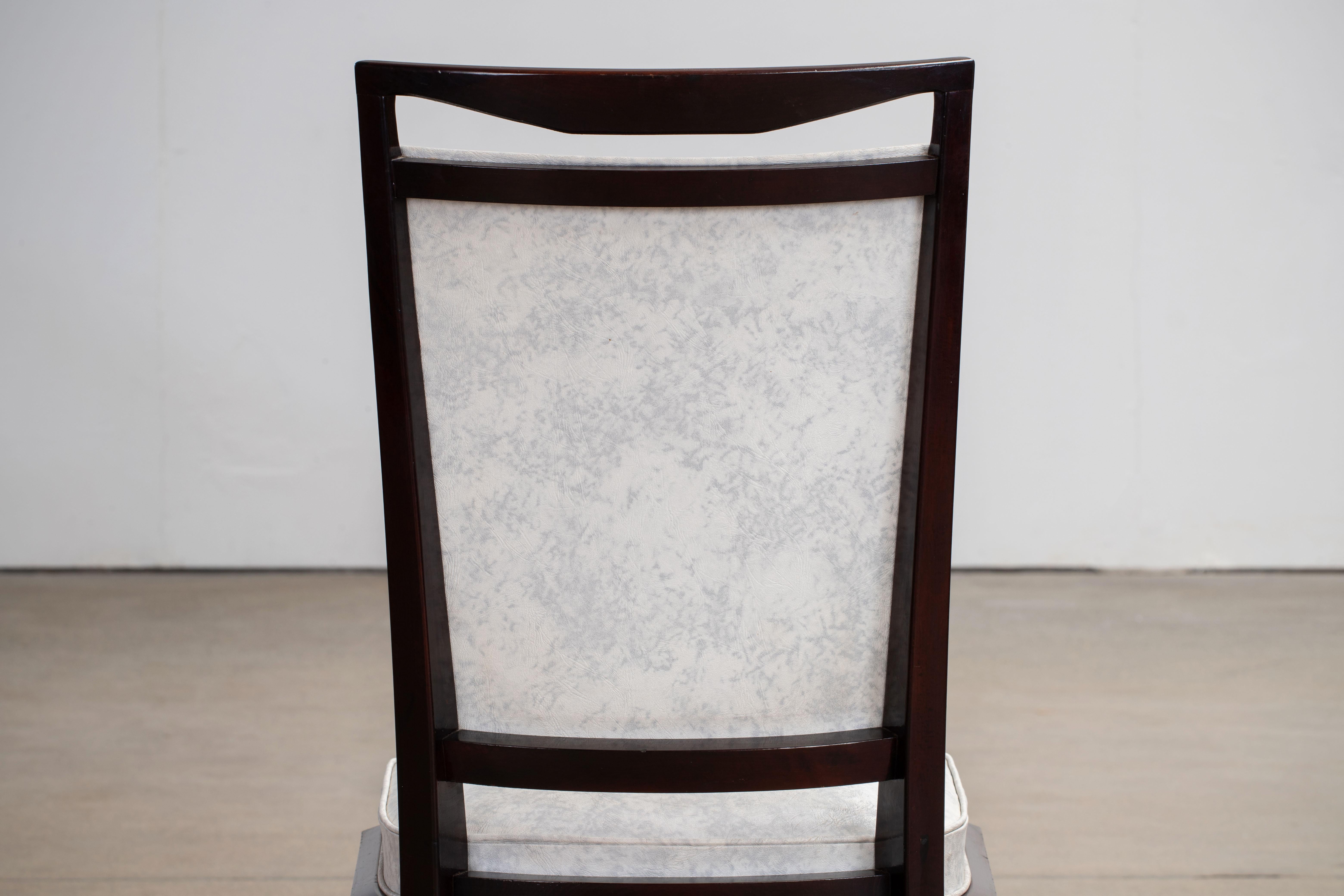Set di 6 sedie Art Déco, Francia, 1940 in vendita 2
