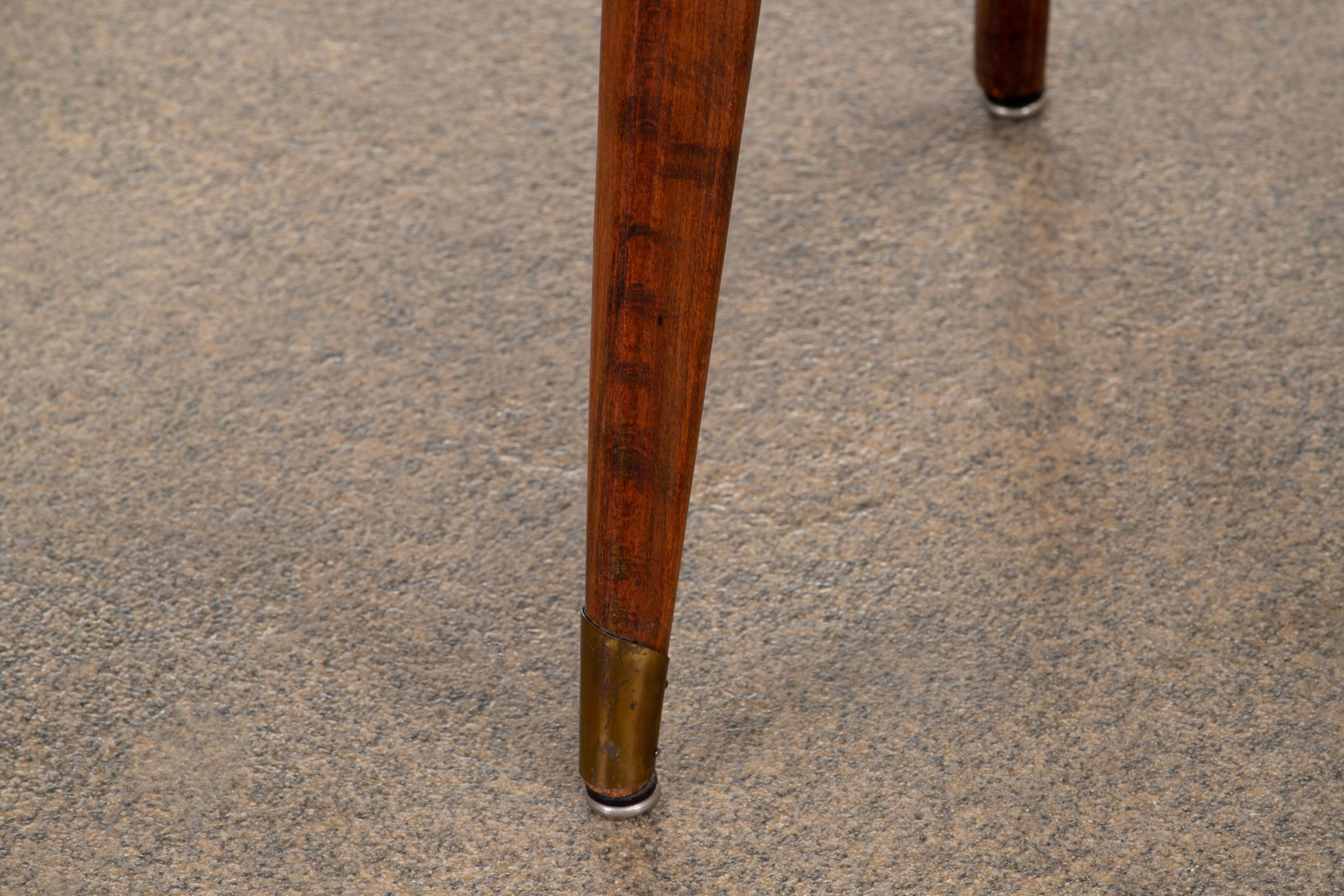 Set di 6 sedie Art Déco, Francia, 1940 in vendita 5