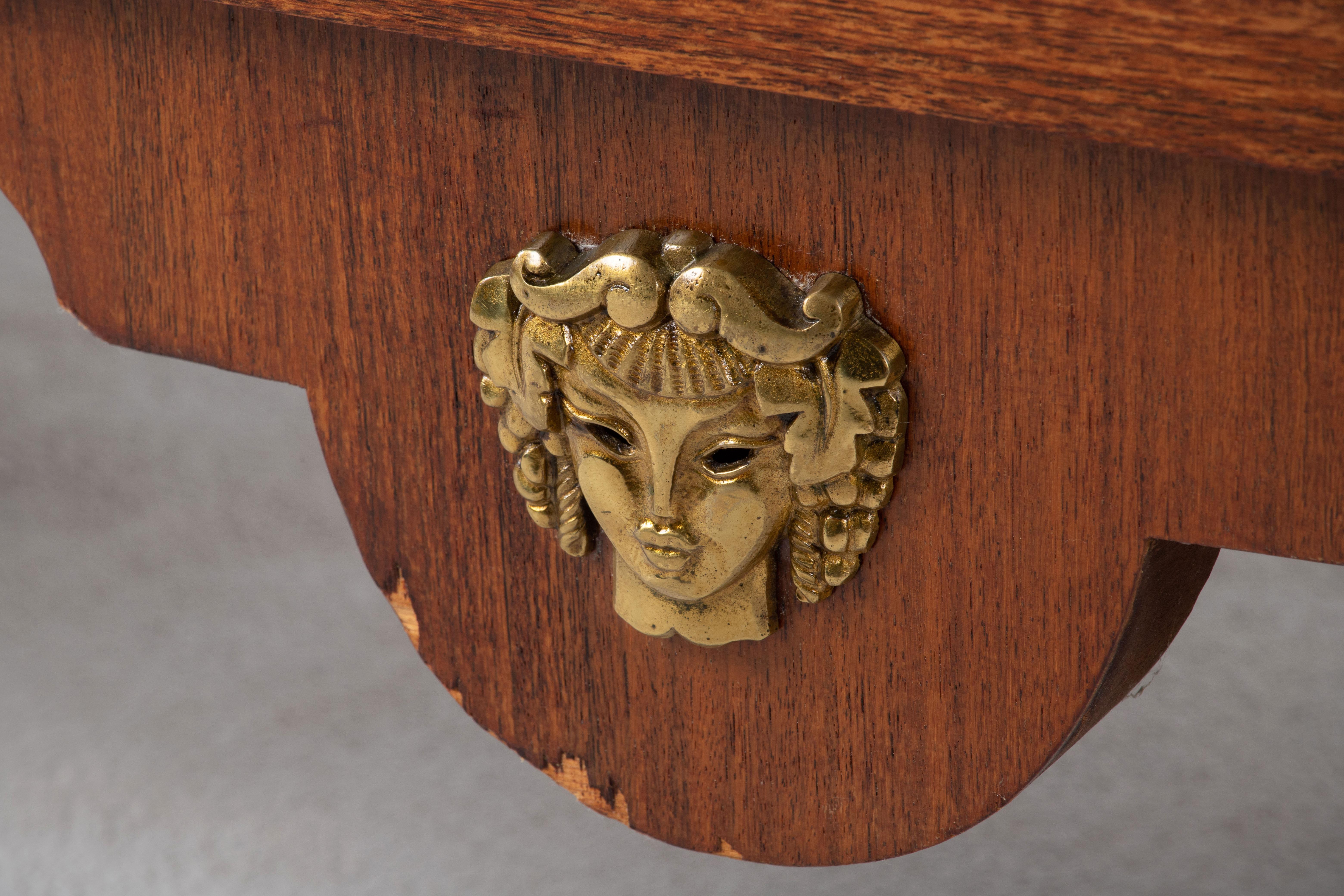 Credenza Art Deco francese alla maniera di Jules Leleu in vendita 5