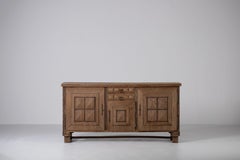 Credenza in rovere sbiancato, Francia, anni '40
