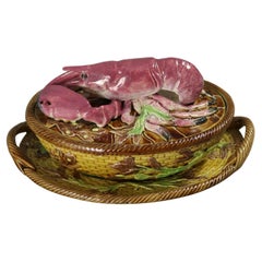 George Jones Majolica Lobster Dish