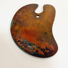 Antique Painter's Palette · Oak