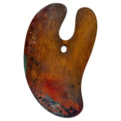 Antique Painter's Palette · Oak